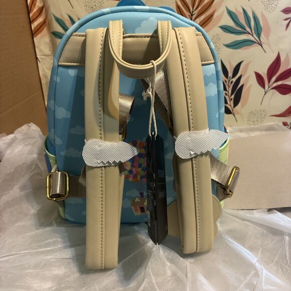 Loungefly Up Carl & Russell Balloons Mini Backpack NEW RELEASE NWT